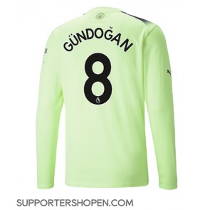 Manchester City Ilkay Gundogan #8 Tredje Matchtröja 2022-23 Långärmad